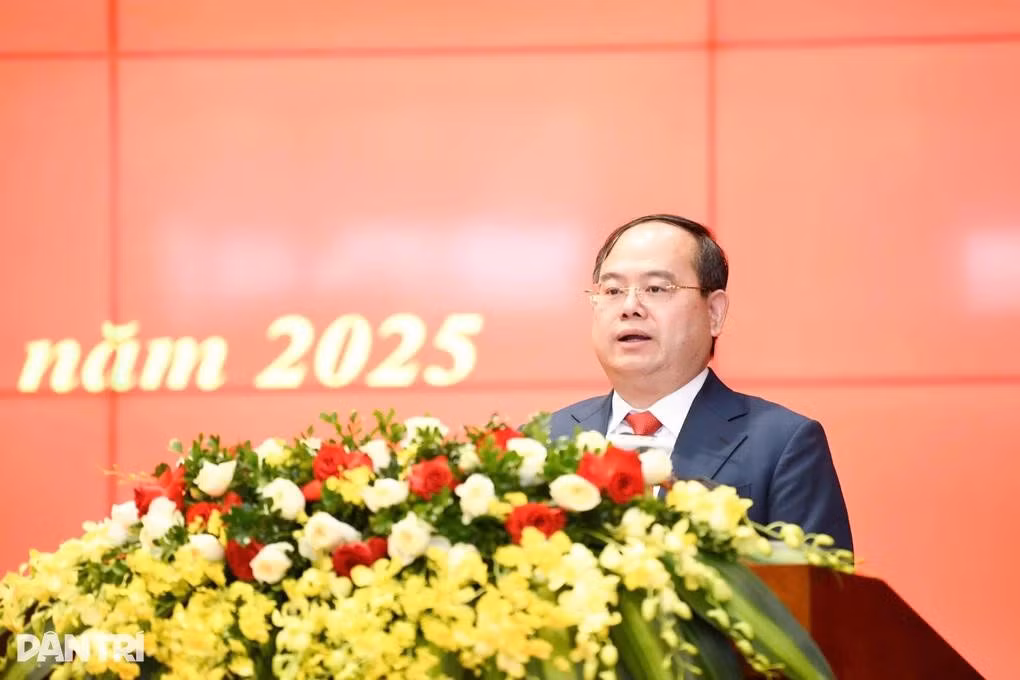 Quan Minh Cuong, secrétaire du comité municipal du Parti de Quang Ninh. Photo : Nguyen Duong