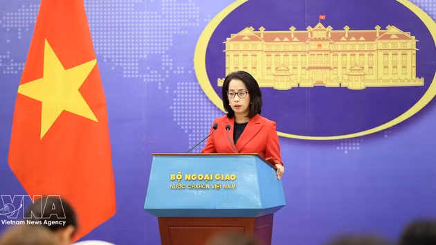Pham Thu Hang, porte-parole du ministère des Affaires étrangères. Photo : VNA 