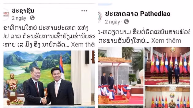 Les médias lao saluent le succès de la visite du Premier ministre vietnamien au Laos