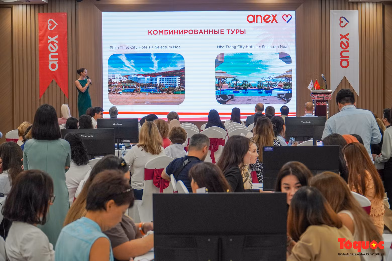 La conférence de promotion touristique pour le marché du Kazakhstan et des pays de la CEI tenue le 9 octobre: Photo : toquoc.vn La conférence de promotion touristique pour le marché du Kazakhstan et des pays de la CEI tenue le 9 octobre: Photo : toquoc.vn
