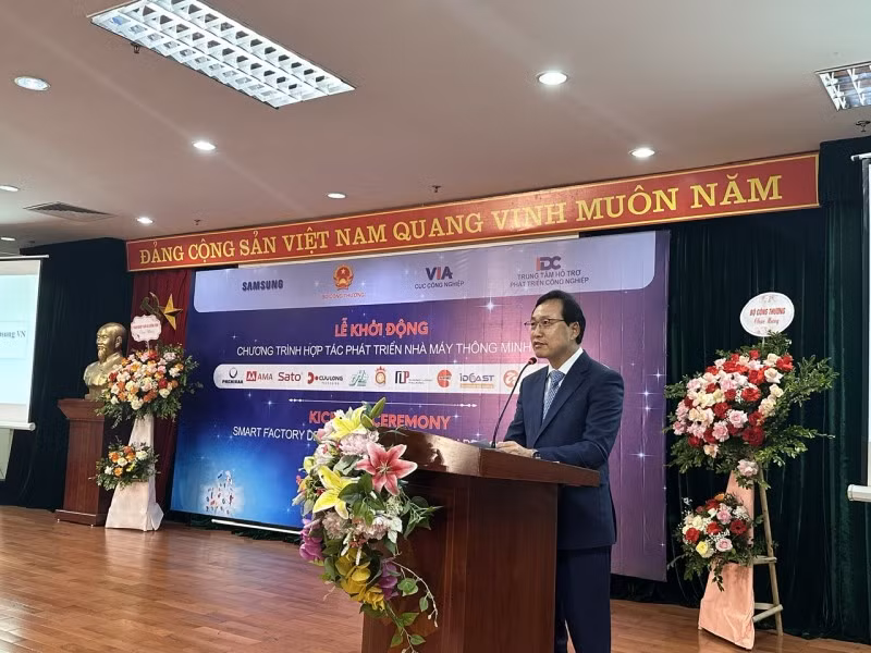 Choi Joo Ho, directeur général de Samsung Vietnam. Photo : Congthuong.com.vn
