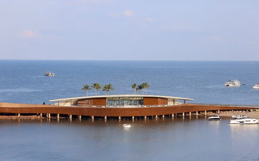 Une station balnéaire au Sud de l'île de Phu Quôc. Photo : VNA.