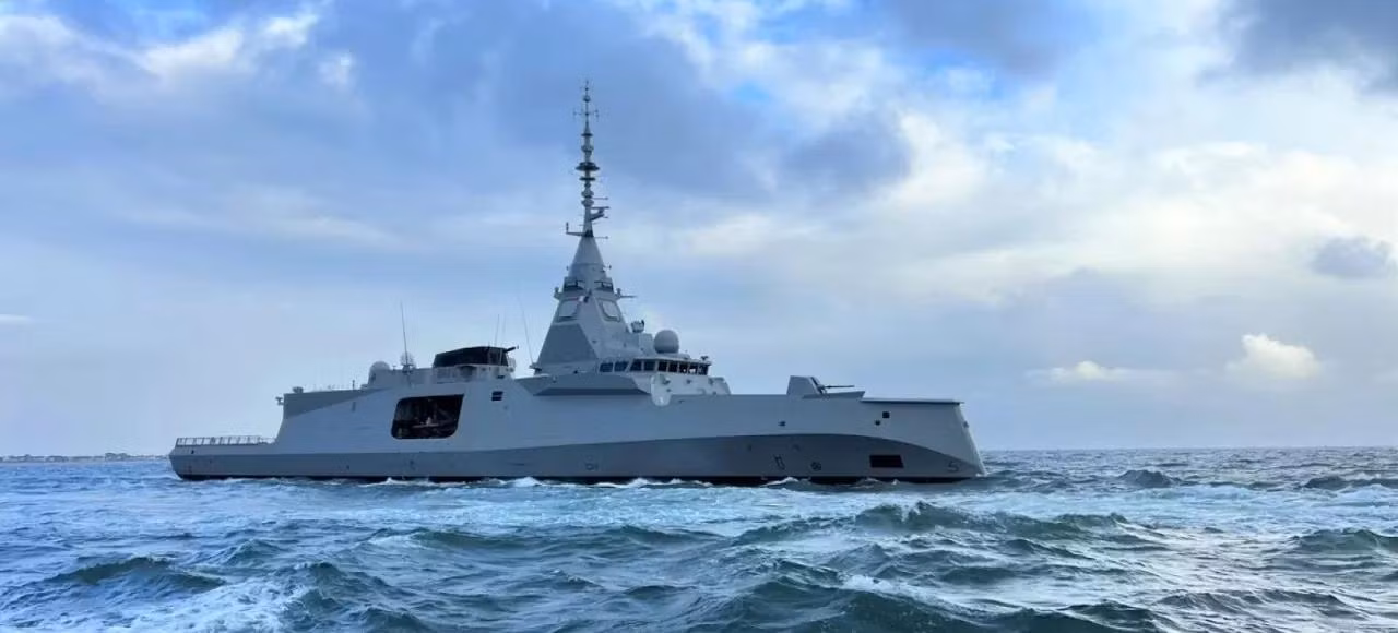 La frégate de défense et d'intervention (FDI) du groupe français Naval. Photo : Naval Group La frégate de défense et d'intervention (FDI) du groupe français Naval. Photo : Naval Group