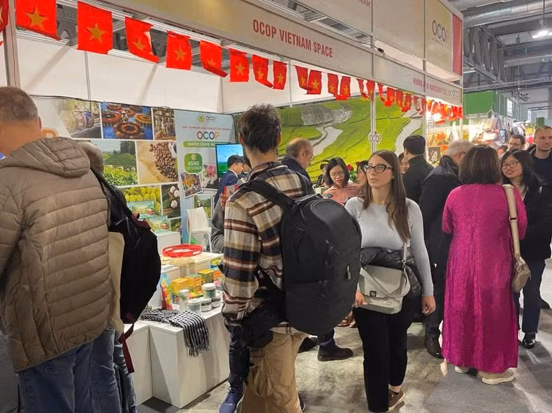 Il s’agit d’une bonne occasion pour le Vietnam de promouvoir ses produits OCOP sur le marché européen. Photo : P.OCDL