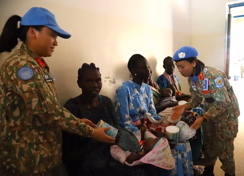 Le don de colostrum aux femmes enceintes de l'hôpital d'Abiyé.