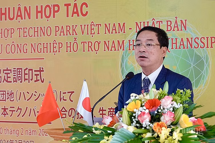 Nguyên Hoàng, président de HANSIBA et président du conseil d’administration du groupe N&amp;G. Photo: baocongthuong.vn.