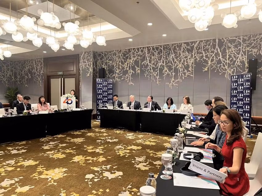 Une délégation de 50 entreprises américaines est en visite au Vietnam du 18 au 21 mars. Photo : CPV. Une délégation de 50 entreprises américaines est en visite au Vietnam du 18 au 21 mars. Photo : CPV.
