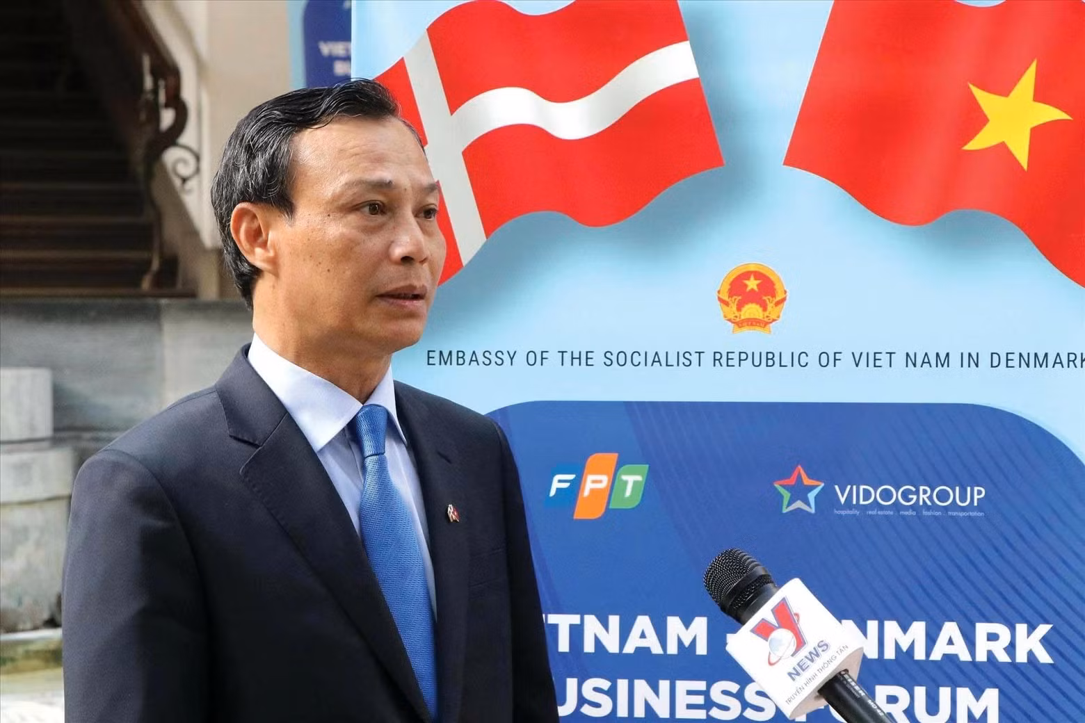 Luong Thanh Nghi, ambassadeur vietnamien au Danemark. Photo : baoquocte.vn Luong Thanh Nghi, ambassadeur vietnamien au Danemark. Photo : baoquocte.vn