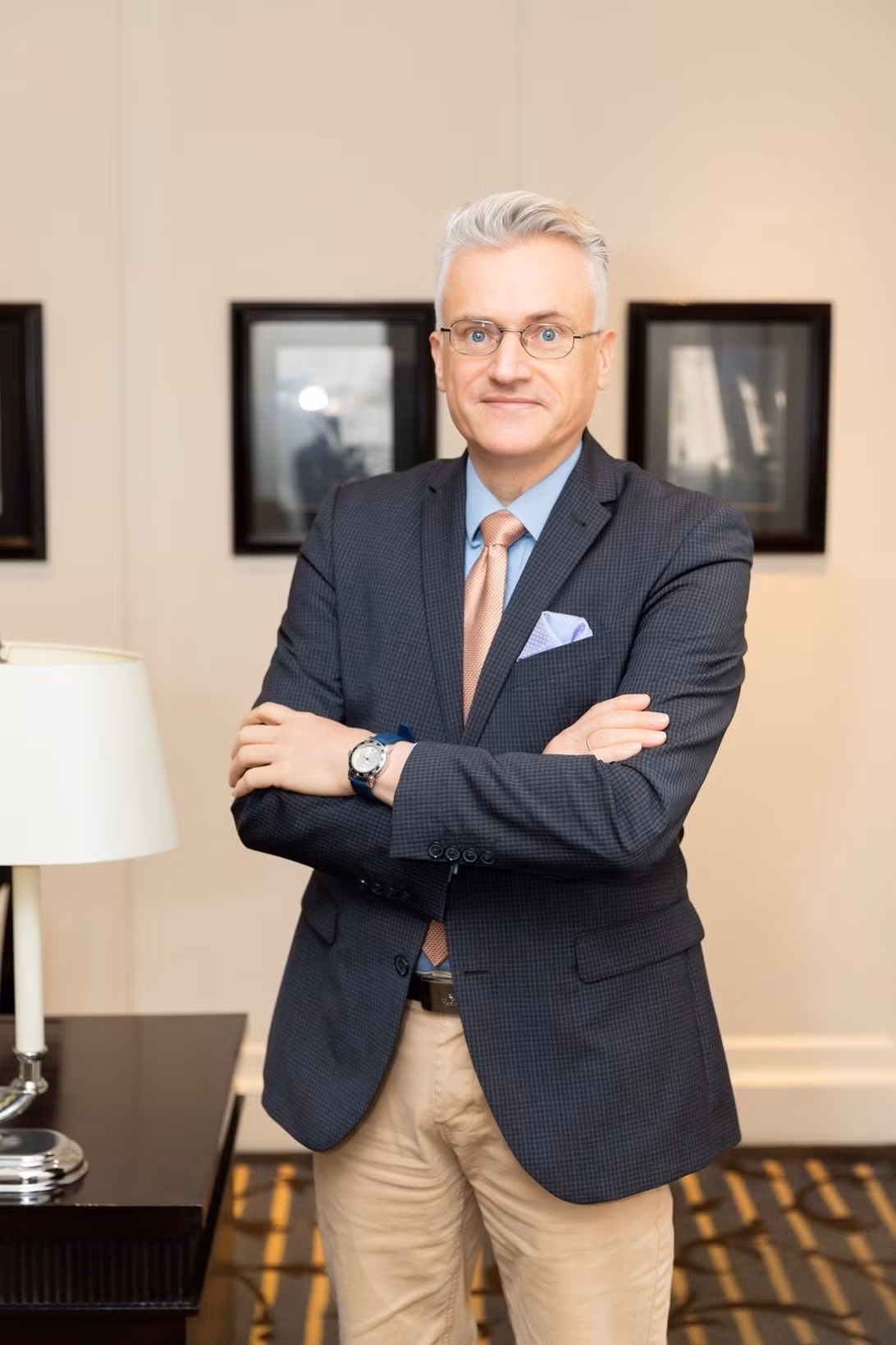 Andreas Stoffers, professeur de relations commerciales en Asie du Sud-Est à l'Université des sciences appliquées en économie et en gestion. Photo : baoquocte.vn