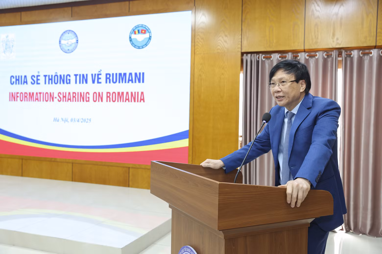 Ho Quang Loi, président de l’Association d’amitié Vietnam–Roumanie, a dit espérer que la Roumanie servira de porte d’entrée pour les exportations vietnamiennes vers l’Europe, notamment depuis son entrée dans l’espace Schengen. Photo : thoidai.