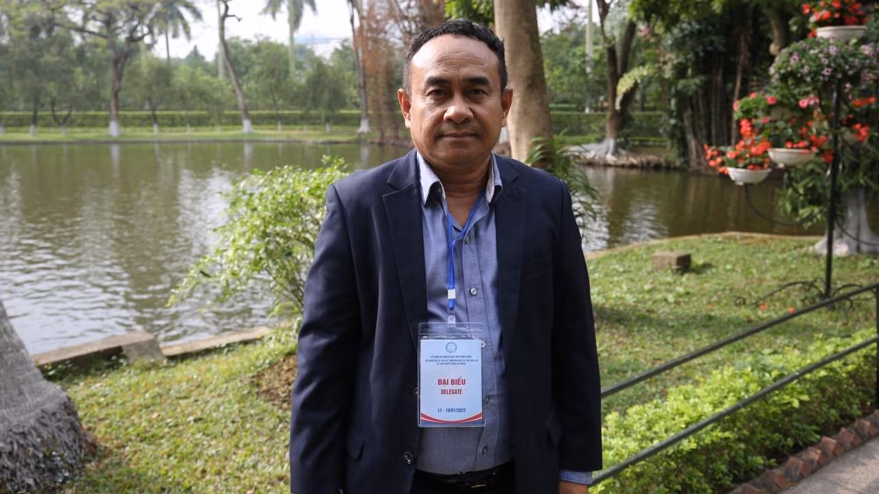 Le docteur Chap Sotharith (Cambodge), secrétaire général de l’Association d’Amitié Cambodge - Vietnam. Photo: thoidai.com.vn Le docteur Chap Sotharith (Cambodge), secrétaire général de l’Association d’Amitié Cambodge - Vietnam. Photo: thoidai.com.vn