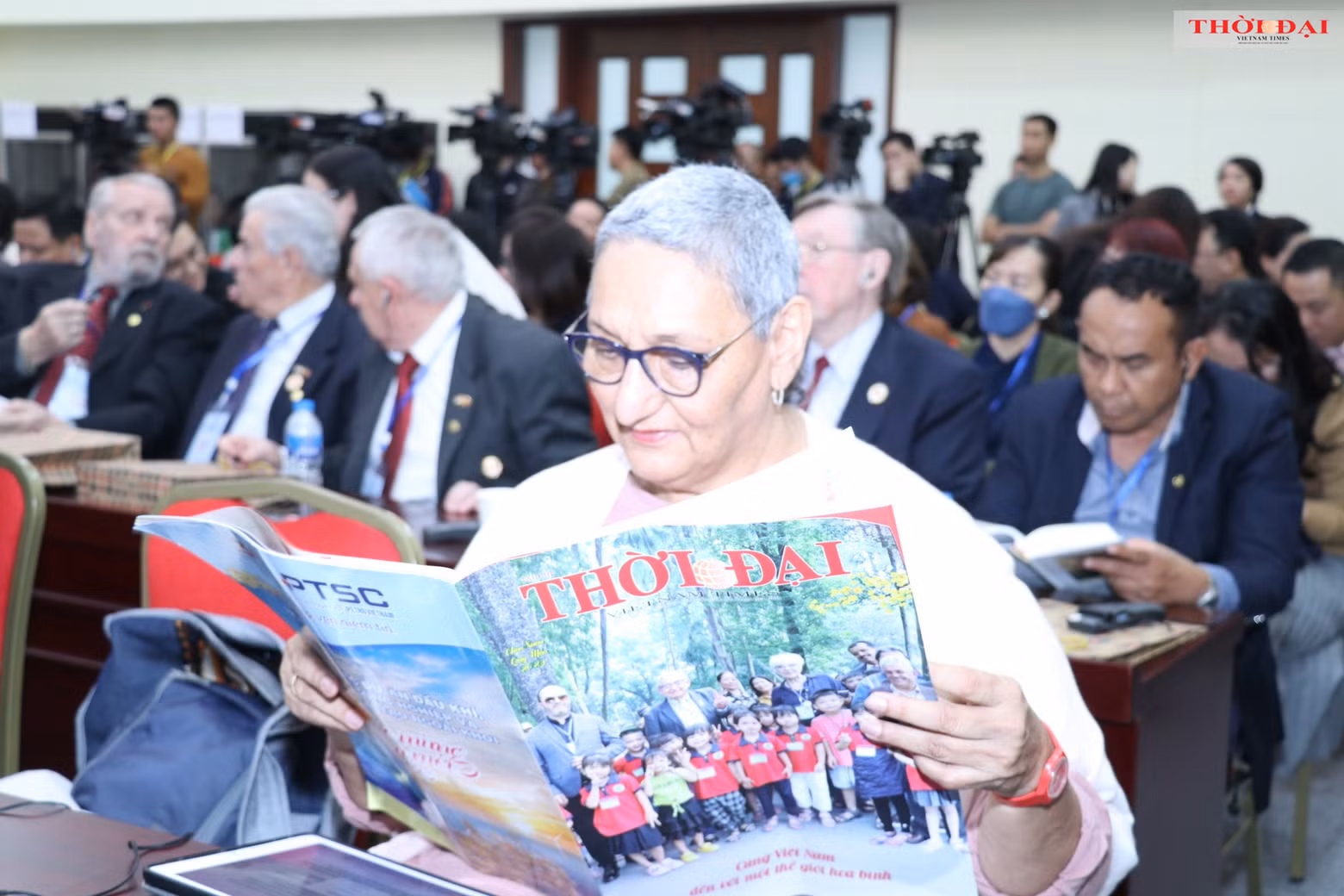 Lorena Peña Mendoza, présidente de la Fédération internationale des femmes démocrates. Photo: thoidai.com.vn Lorena Peña Mendoza, présidente de la Fédération internationale des femmes démocrates. Photo: thoidai.com.vn