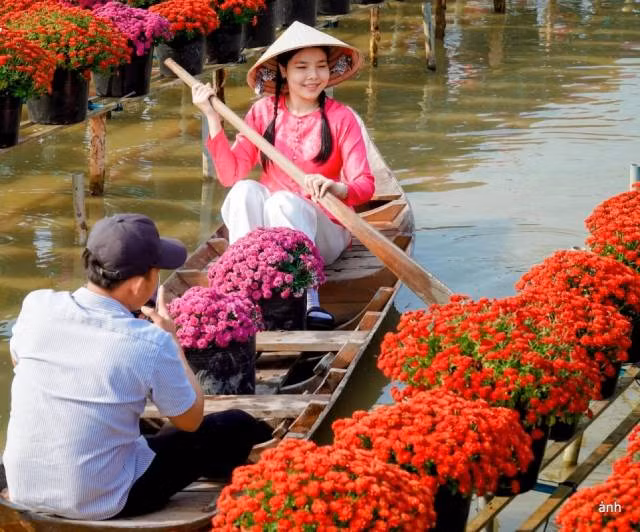 Les produits floraux de Sa Dec se retrouvent désormais dans tout le pays. Photo : VOV.