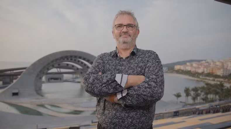 Le directeur général du leader mondial de la création et de la production de spectacles immersifs, Jean-Christophe Canizares, qui est le « père » du « Baiser de la mer ». Photo: NDEL