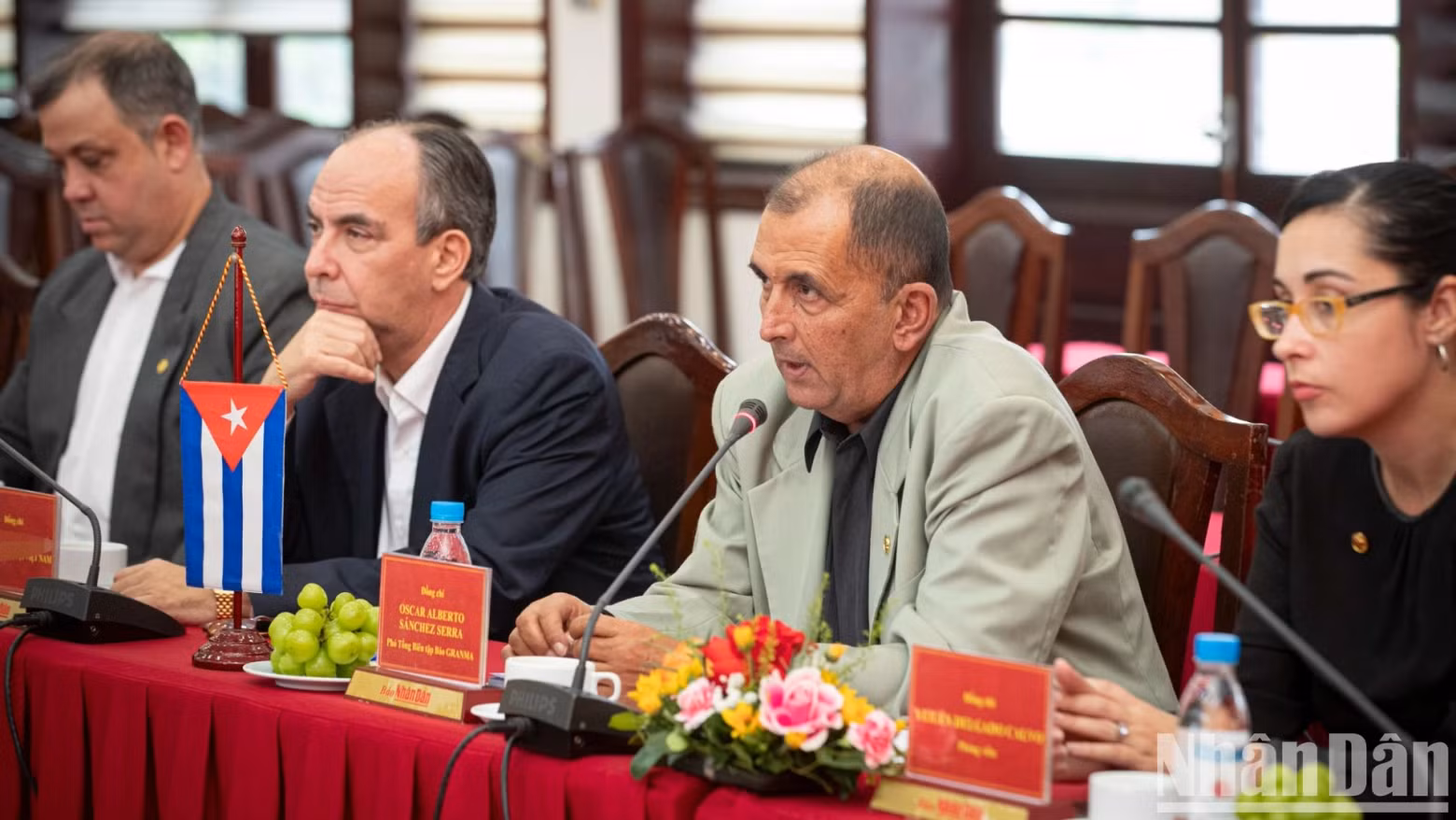 Renforcer l’innovation, promouvoir la coopération entre le journal Nhân Dân et le journal Granma ảnh 3