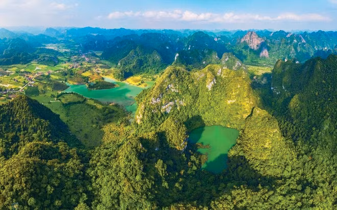 Le géoparc de Lang Son est l’un des plus grands du genre au Vietnam. Photo : VNA.
