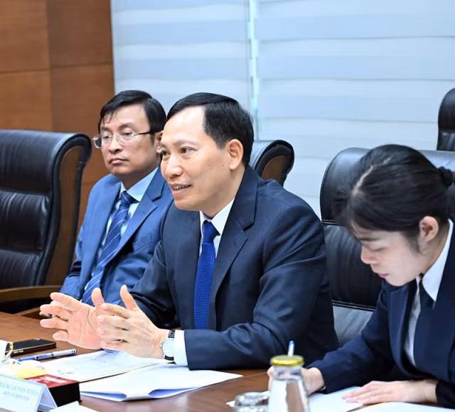 Les deux parties ont souligné le fort potentiel de coopération entre le ministère de la Sécurité publique du Vietnam et le groupe Safran dans les temps à venir. Photo : cand.com.vn