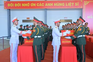 Transport et remise de 8 453 échantillons biologiques pour les analyses ADN des restes de soldats morts pour la Patrie