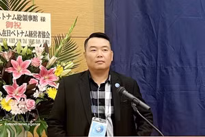 Nguyen Vu Minh Hoang, secrétaire général de l’Association de liaison avec les Vietnamiens résidant à l’étranger de Hô Chi Minh-Ville. Photo : VNA.