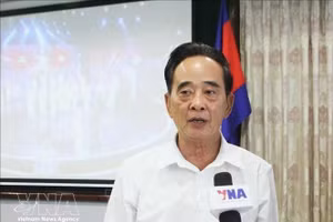 Sim Chy, président de l’Association générale Khmer - Vietnam au Cambodge. Photo : VNA.