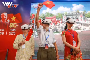 Grâce à la réalité virtuelle, le public pourra vivre une expérience particulièrement émouvante. Photo : VOV.