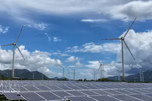 Khanh Hoa dispose de nombreux atouts pour mettre en œuvre des projets dans les énergies renouvelables et les nouveaux secteurs de l’énergie. Photo : VNA.