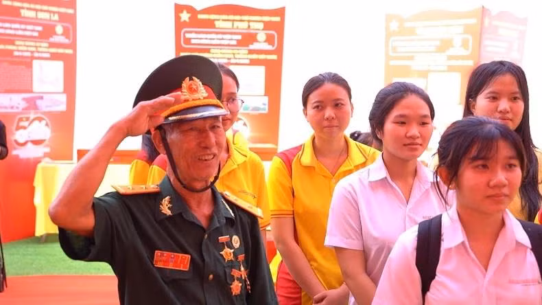 Tran The Dung, ancien combattant des unités spéciales de Saïgon-Gia Dinh et héros de la lutte contre l'impérialisme américain. Photo : NDEL.