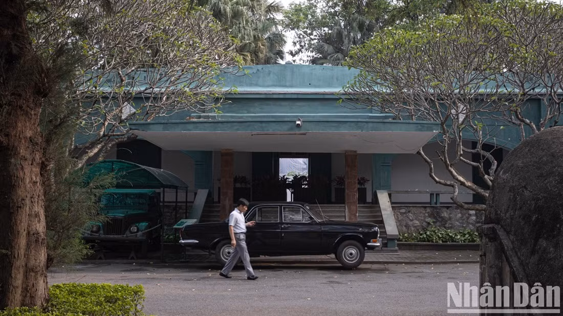  Le site de la maison et du bunker D67, où le Général Vo Nguyên Giap rédigea son télégramme historique