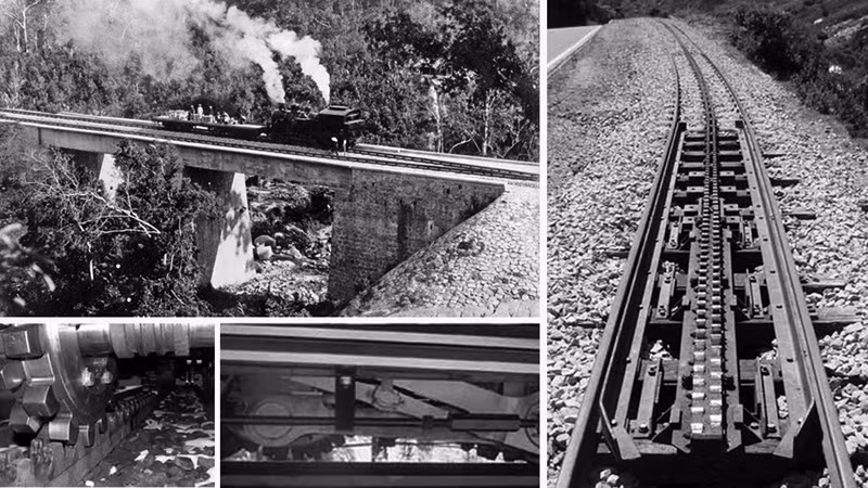 La ligne est le reste du chemin de fer Dà Lat - Thap Chàm, qui fut autrefois l’un des rares chemins de fer à crémaillère au monde et l’un des trains légendaires d’Asie.