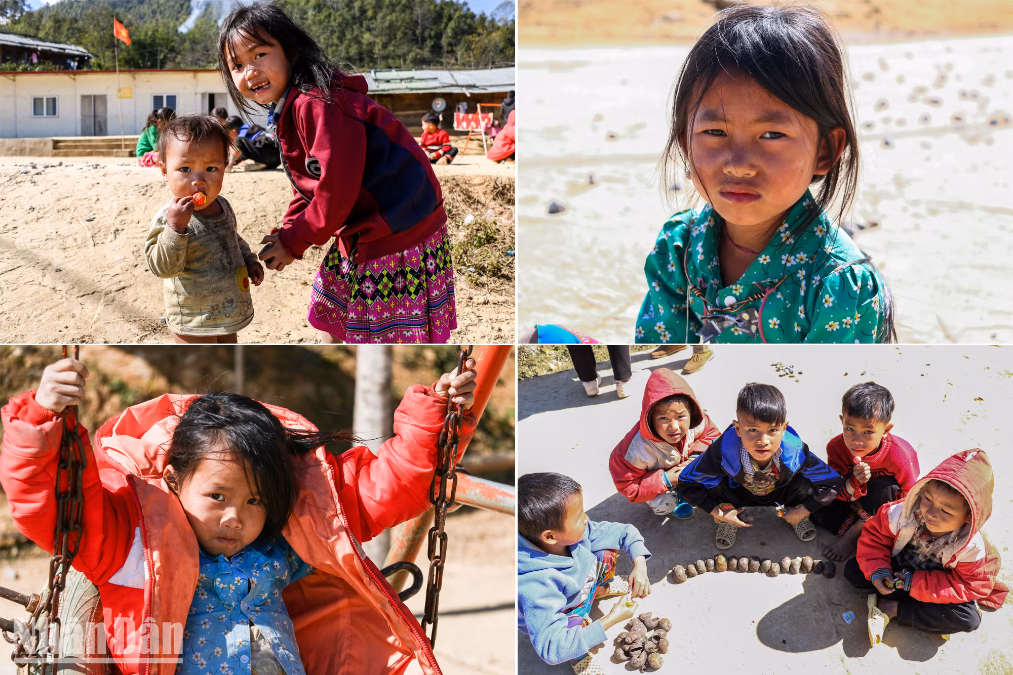 La beauté innocente et pure des enfants nous rapproche de cette terre.