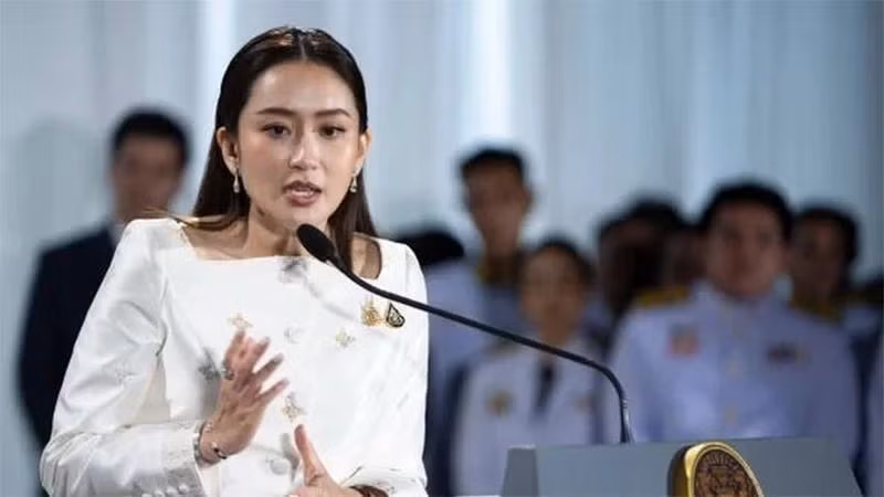 La Première ministre thaïlandaise Paetongtarn Shinawatra. Photo : VNA.