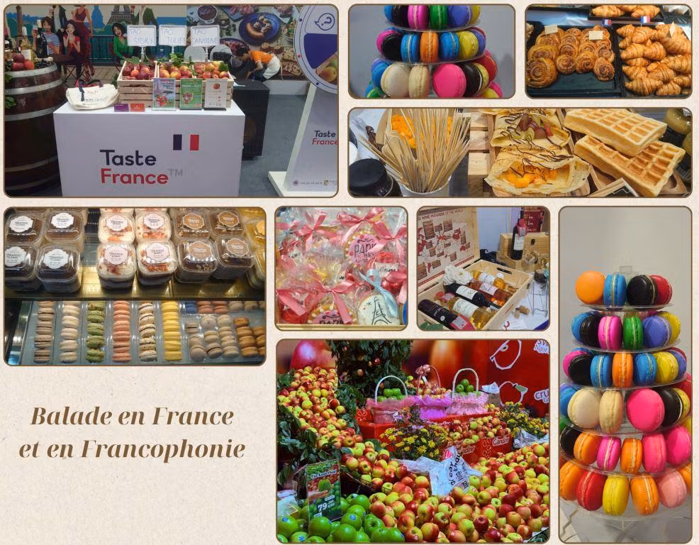 Balade en France et en Francophonie 2025, un événement à ne pas manquer pour tous les amateurs de culture et de gastronomie françaises ! Photo : CVN.