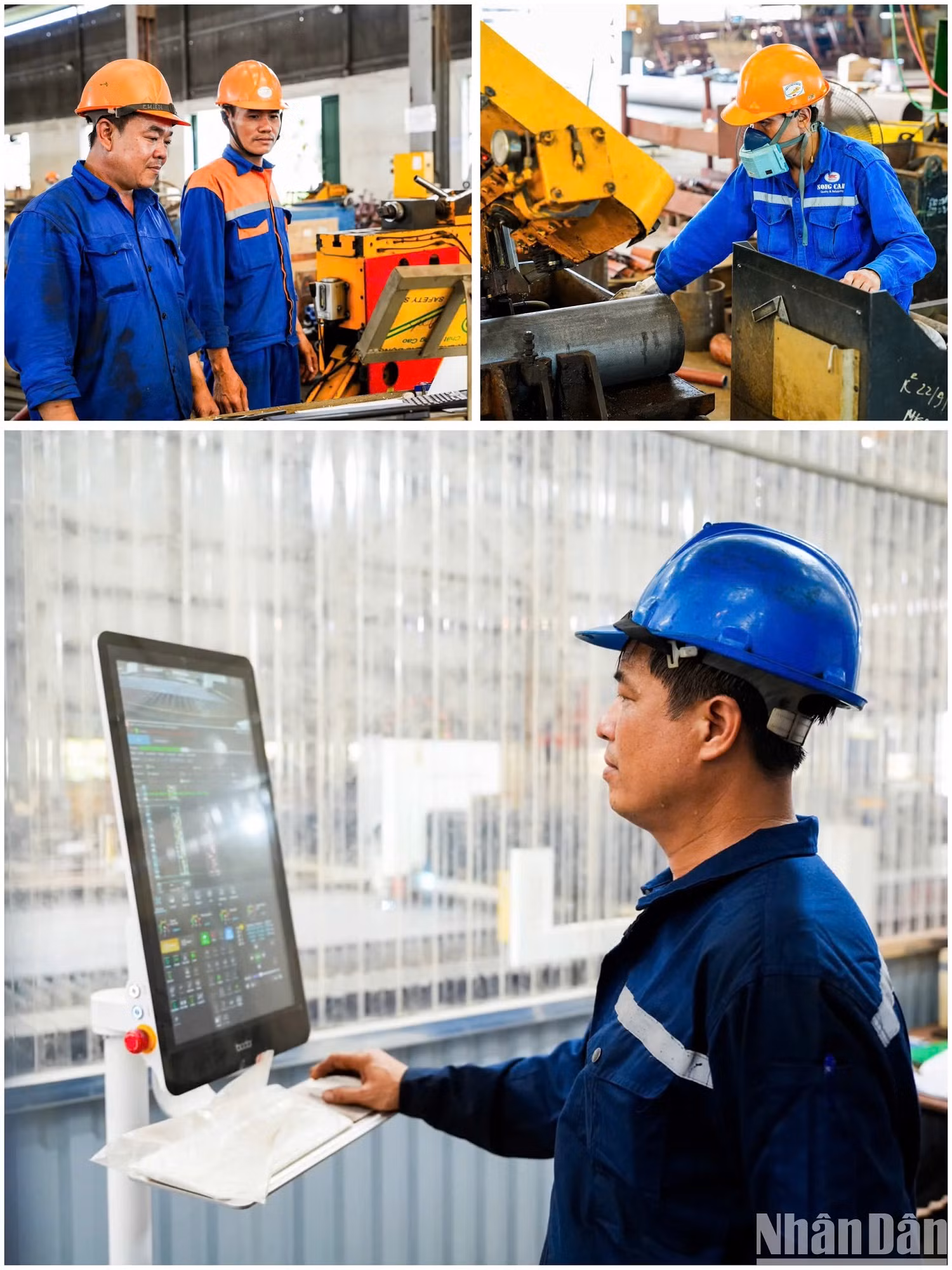 Par ailleurs, l'usine applique de nouvelles technologies pour augmenter l'efficacité du travail.