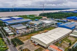 La société par actions WestFood Hau Giang, dans le parc industriel Nam Song Hau, ville de Can Tho. Photo : VNA.