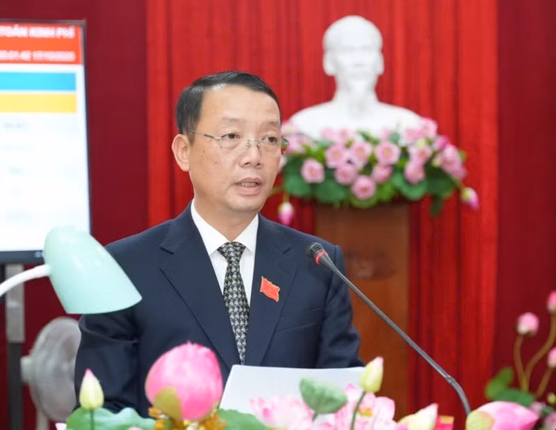 Phan Thiên Dinh, nouveau président du Comité populaire de la ville de Huê. Photo : VNA.