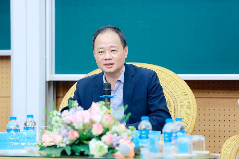 Le professeur-docteur Tran Hong Thai, président de l’Académie des sciences et technologies du Vietnam. Photo: VNA