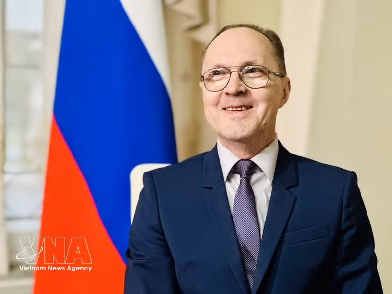 L’ambassadeur de Russie au Vietnam, Gennady Bezdetko. Photo : VNA.