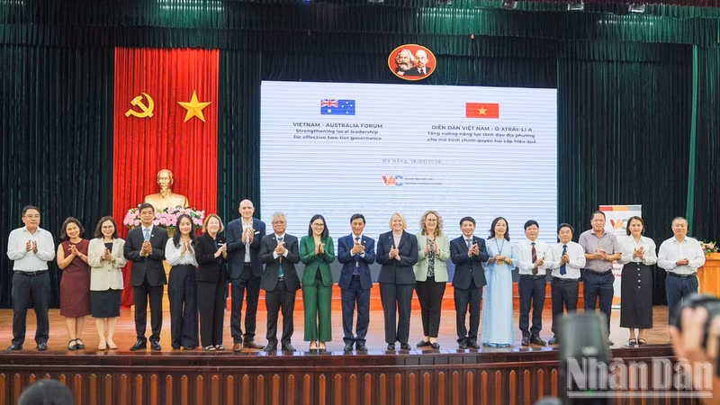 Des délégués au Forum Vietnam-Australie 2026. Photo : NDEL.