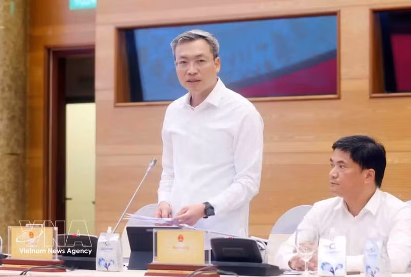 Le général de division Nguyen Quoc Toan, chef du Bureau et porte-parole du ministère de la Sécurité publique. Photo : VNA.