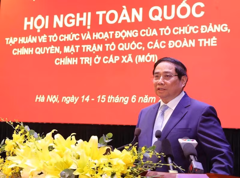 Le Premier ministre Pham Minh Chinh. Photo : VNA.