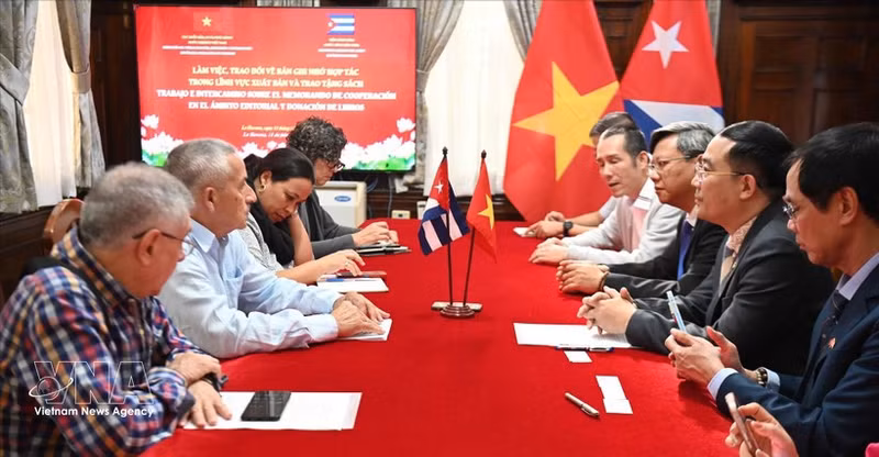 Panorama de la séance de travail. Photo : VNA.