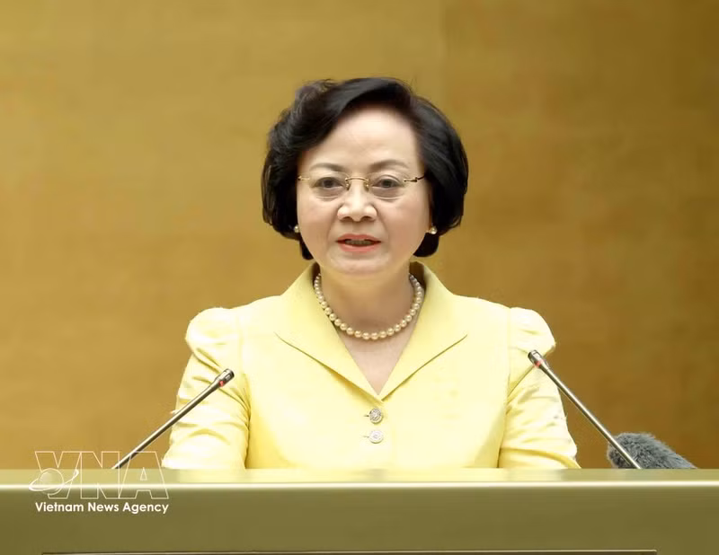 La vice-Première ministre Pham Thi Thanh Tra. Photo : VNA.