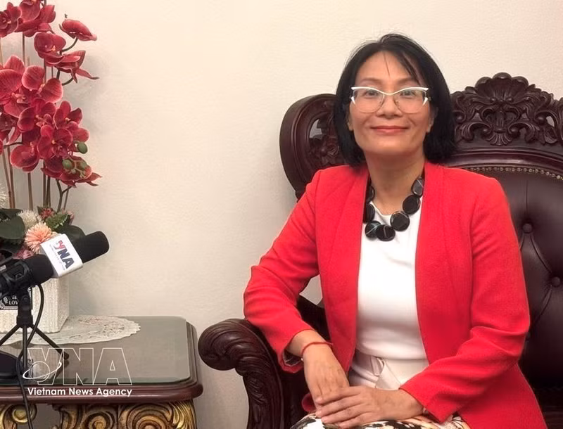 L’ambassadrice du Vietnam en Malaisie, Pham Thi Thuy Nga. Photo : VNA.