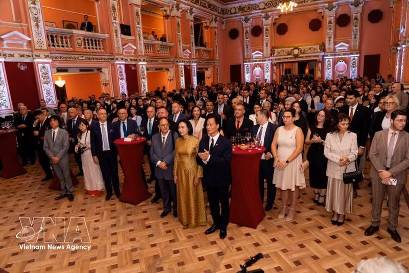 Célébration du 81e anniversaire de la Fête nationale du Vietnam à Sofia. Photo: VNA