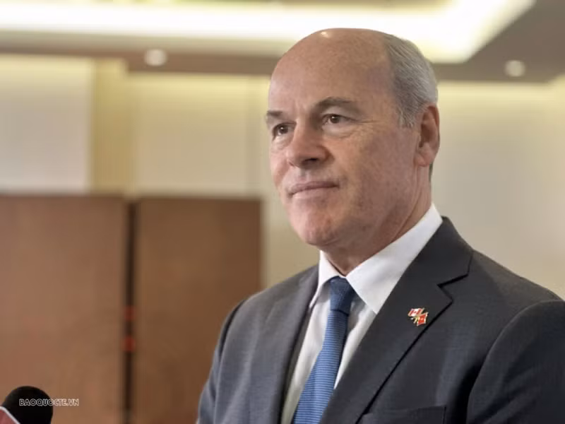 L’ambassadeur du Canada au Vietnam, Jim Nickel. Photo : baoquocte.vn