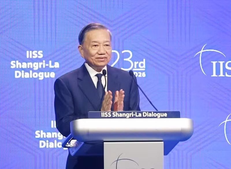 Le secrétaire général du PCV et président To Lam. Photo : NDEL