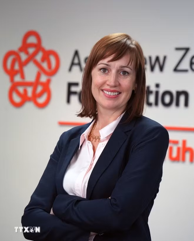 Suzannah Jessep, directrice générale de la Fondation Asie-Nouvelle-Zélande. Phôt : VNA