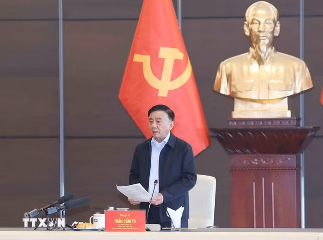 Tran Cam Tu, membre du Bureau politique et permanent du Secrétariat. Photo : VNA.