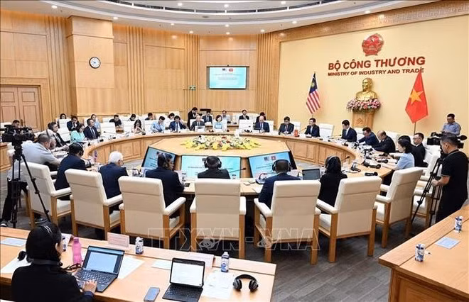 La 4e réunion du Comité mixte commercial Vietnam-Malaisie en juillet 2024. Photo: VNA
