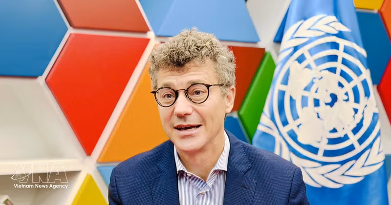 Jonathan Wallace Baker, représentant de l’UNESCO au Vietnam. Photo : VNA. 